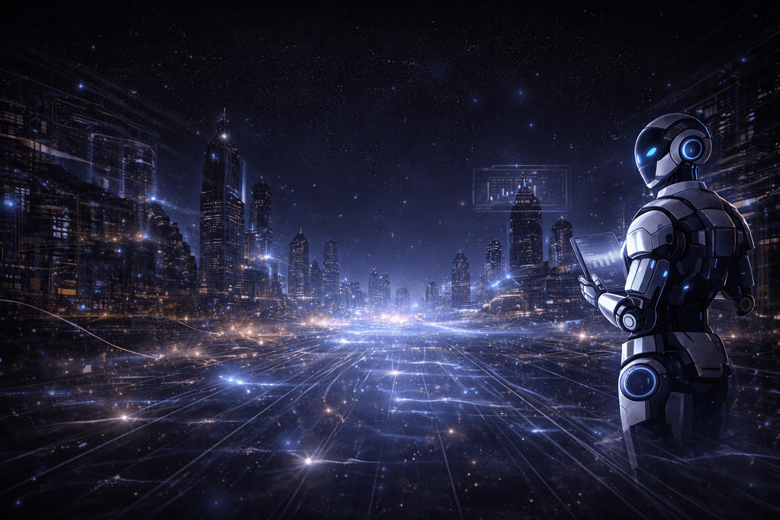 OffchainTech city skyline